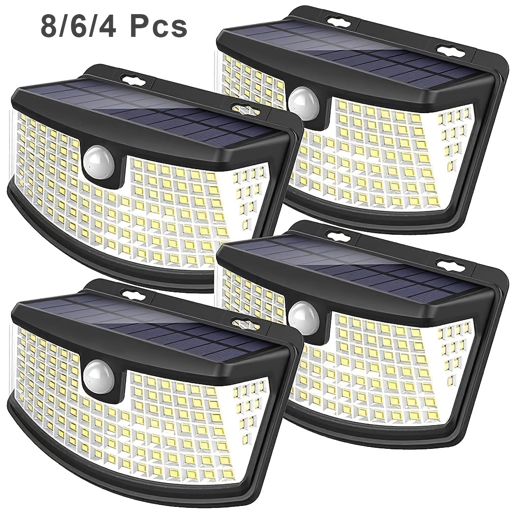 8/6/4 packs de lampes solaires - Outdoor Lighting Garage avis et prix