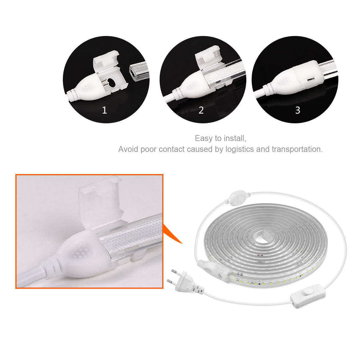 Bande lumineuse LED haute lumi - Outdoor Lighting Led Strip avis et prix
