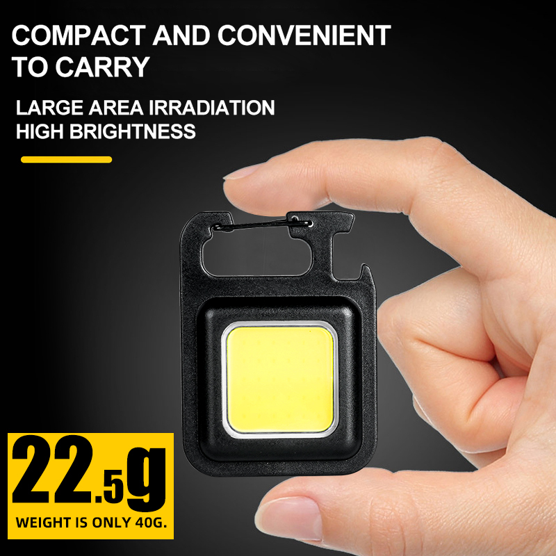 Lampe de poche MINI COB à clé, - Outdoor Lighting Bulbs avis et prix