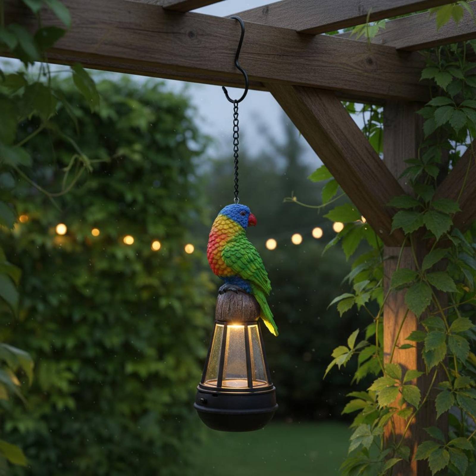 Lampe solaire suspendue en for - Solar Lantern Hanging avis et prix