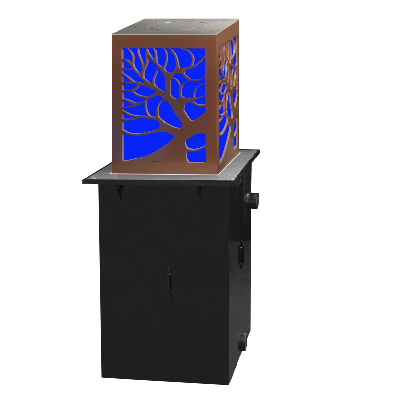 Borne lumineuse LED ronde de s - Outdoor Lighting And Landscape avis et prix