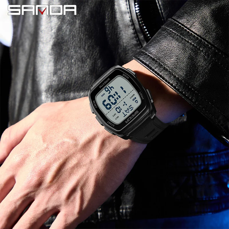 SANDA Nouvelle montre électron - Outdoor Lighting Timer avis et prix